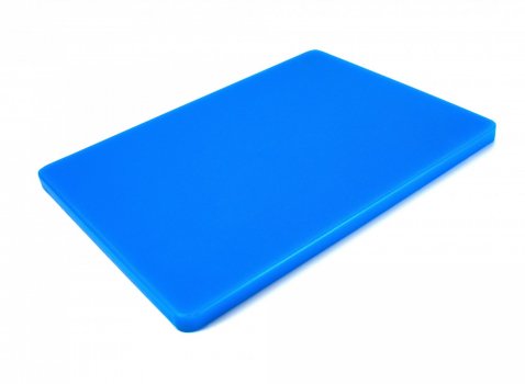 Доска разделочная двусторонняя LDPE 400×300×20 мм синяя