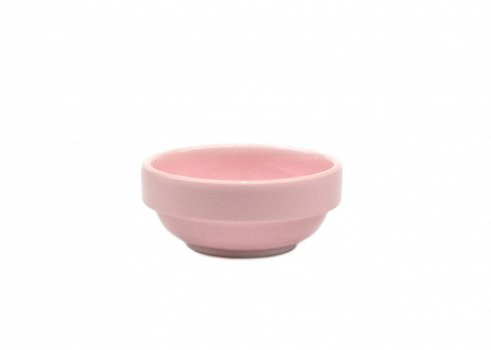 Соусник  из меламина круглый пастельно розовый 40 мл 61×25 мм