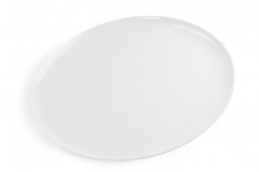 Блюдо круглое из меламина белое 30,5 см