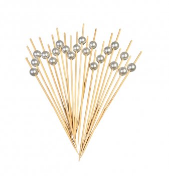 Бамбуковая шпажка Жемчужина 120 мм 100 шт