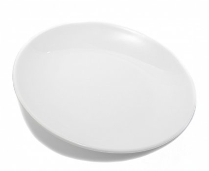 Тарелка сервировочная круглая из меламина 28 см