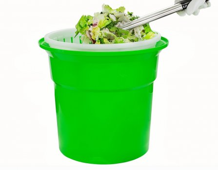 Сушка для зелени и салата ручная зеленая 12 л