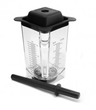 Чаша для блендера JTC 1,5 л BPA Free прозрачная прямая