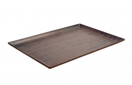Поднос из меламина 30х20,5 см цвет дерева