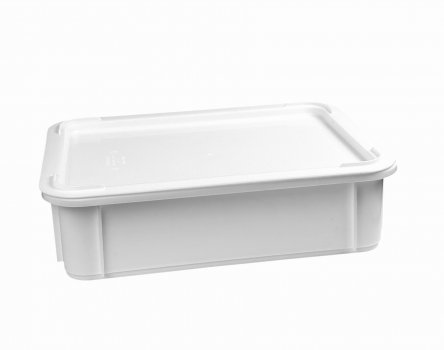 Контейнер для теста без крышки белый 8 л 40×30×10 см