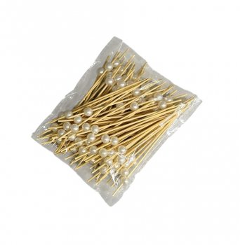 Бамбуковая шпажка Жемчужина 120 мм 100 шт